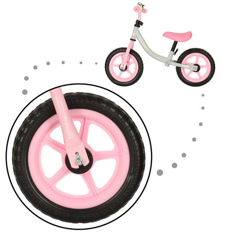 Rowerek biegowy Trike Fix Balance rower ultra lekki różowy