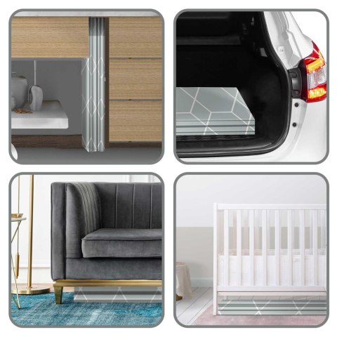 Mata piankowa składana 200 x 180 x 1 cm Nukido NK-340 ziemia Mata piankowa składana 200 x 180 x 1 cm Nukido NK-340 ziemia