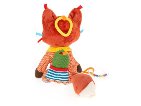 Maskotka sensoryczna zawieszka do wózka lisek Maskotka sensoryczna zawieszka do wózka lisek