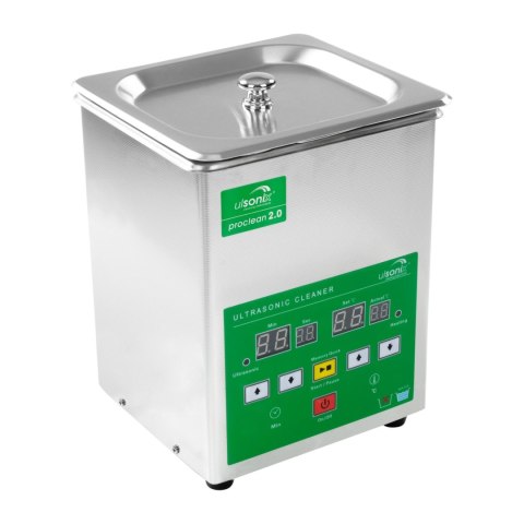 Myjka wanienka ultradźwiękowa PROCLEAN 2.0 pojemność 2L Myjka wanienka ultradźwiękowa PROCLEAN 2.0 pojemność 2L