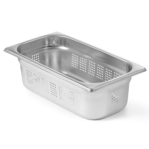 Pojemnik GN perforowany stal nierdzewna GN1/3 325x176mm wys. 150mm - Hendi 802519 Pojemnik GN perforowany stal nierdzewna GN1/3 325x176mm wys. 150mm - Hendi 802519