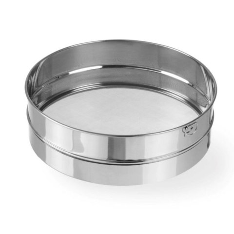 Sito cukiernicze gęste do przesiewania cukru pudru śr. 247mm stalowe - Hendi 637791 Sito cukiernicze gęste do przesiewania cukru pudru śr. 247mm stalowe - Hendi 637791