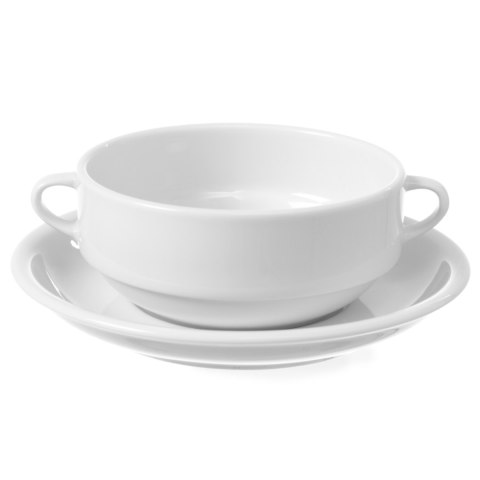 Spodek z porcelany do bulionówki OPTIMA śr. 170mm zestaw 12szt. - Hendi 770931 Spodek z porcelany do bulionówki OPTIMA śr. 170mm zestaw 12szt. - Hendi 770931