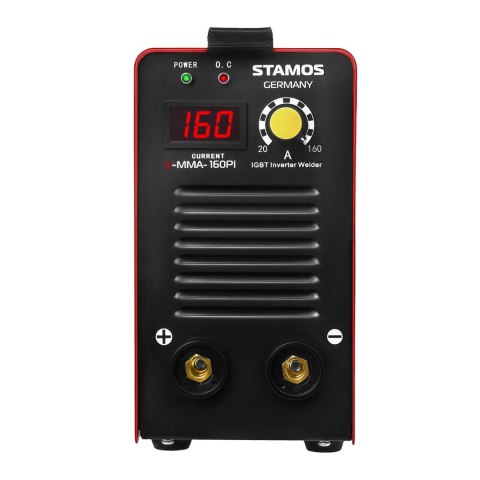 Kompaktowa niezawodna spawarka MMA IGBT Hot Start 160A 230V S-MMA-160PI Kompaktowa niezawodna spawarka MMA IGBT Hot Start 160A 230V S-MMA-160PI