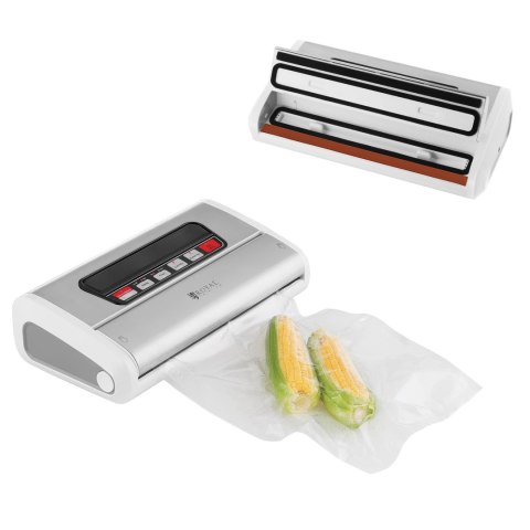 Pakowarka zgrzewarka próżniowa listwowa na worki do żywności biała 32cm 165W 230V Royal Catering Pakowarka zgrzewarka próżniowa listwowa na worki do żywności biała 32cm 165W 230V Royal Catering