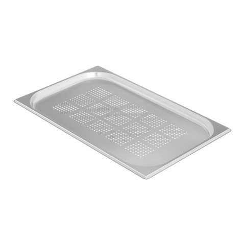 Perforowany pojemnik gastronomiczny stalowy GN1/1 gł. 20 mm Perforowany pojemnik gastronomiczny stalowy GN1/1 gł. 20 mm