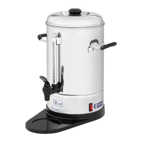 Perkolator zaparzacz do kawy herbaty stalowy nierdzewny 1150W 6L Perkolator zaparzacz do kawy herbaty stalowy nierdzewny 1150W 6L