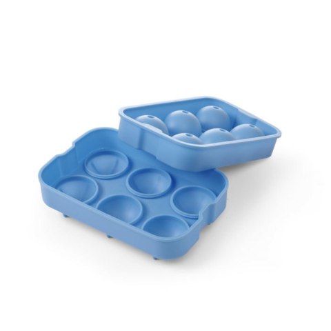 Kostkarka foremka do kostek lodu silikonowa 6 x KULE XXL Kostkarka foremka do kostek lodu silikonowa 6 x KULE XXL