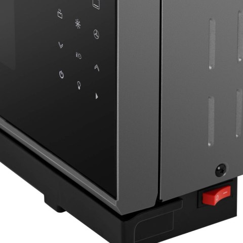 Piekarnik piec konwekcyjny z funkcją pary 3 poziomy stal 2100 W Piekarnik piec konwekcyjny z funkcją pary 3 poziomy stal 2100 W