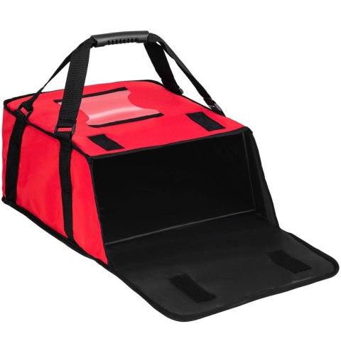 Torba termiczna do transportu pizzy wodoodporna na 4 pudełka 35x35 cm Torba termiczna do transportu pizzy wodoodporna na 4 pudełka 35x35 cm