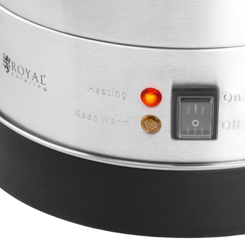 Warnik podgrzewacz do wody grzańca podwójne ścianki stalowy 23.5L 2500 W Warnik podgrzewacz do wody grzańca podwójne ścianki stalowy 23.5L 2500 W