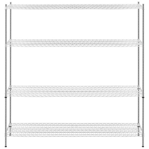 Regał metalowy magazynowy 4 półki ażurowe do 1 t 1000 kg 180x59x180 cm