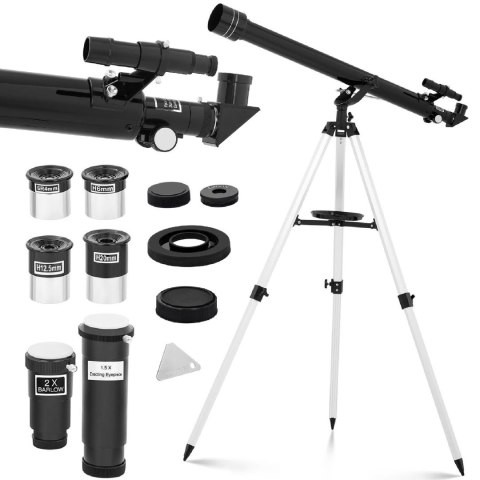 Teleskop refraktor astronomiczny soczewkowy 900 mm f/15 śr. 60 mm Teleskop refraktor astronomiczny soczewkowy 900 mm f/15 śr. 60 mm