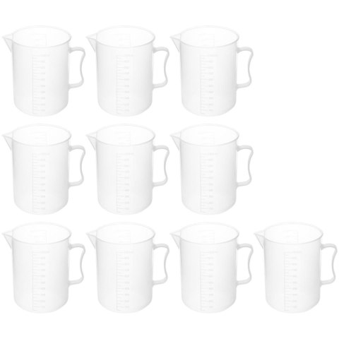 Zlewka laboratoryjna plastikowa z podziałką 1000 ml - 10 szt. Zlewka laboratoryjna plastikowa z podziałką 1000 ml - 10 szt.
