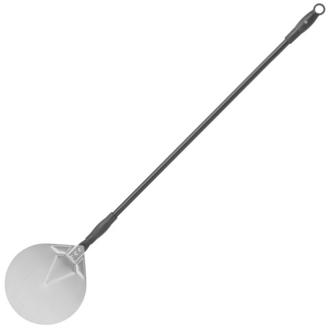 Łopata do pizzy z ruchomym uchwytem okrągła ze stali nierdzewnej śr. 230 mm dł. 1200 mm - Hendi 617182 Łopata do pizzy z ruchomym uchwytem okrągła ze stali nierdzewnej śr. 230 mm dł. 1200 mm - Hendi 617182
