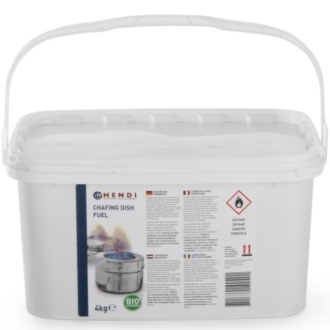 Pasta etanol do podgrzewaczy gastronomicznych - zestaw 2 x 4 kg - Hendi 190029 Pasta etanol do podgrzewaczy gastronomicznych - zestaw 2 x 4 kg - Hendi 190029