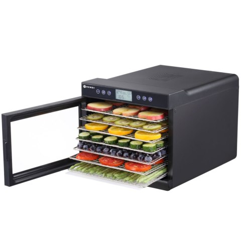 Suszarka do żywności warzyw owoców grzybów ziół ryb 7 rusztów 500 W 230 V - Hendi 229064 Suszarka do żywności warzyw owoców grzybów ziół ryb 7 rusztów 500 W 230 V - Hendi 229064