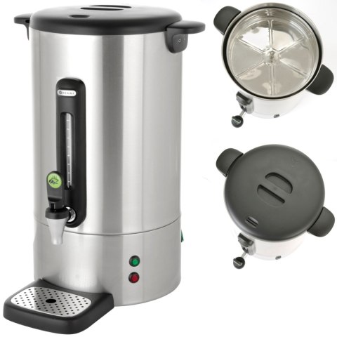 Zaparzacz perkolator do kawy z niekapiącym kranikiem stalowy Concept Line 13 l - Hendi 211441 Zaparzacz perkolator do kawy z niekapiącym kranikiem stalowy Concept Line 13 l - Hendi 211441