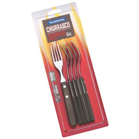 Zestaw widelców do steków Churrasco GAUCHO w blistrze 6 szt. dł. 210 mm Zestaw widelców do steków Churrasco GAUCHO w blistrze 6 szt. dł. 210 mm