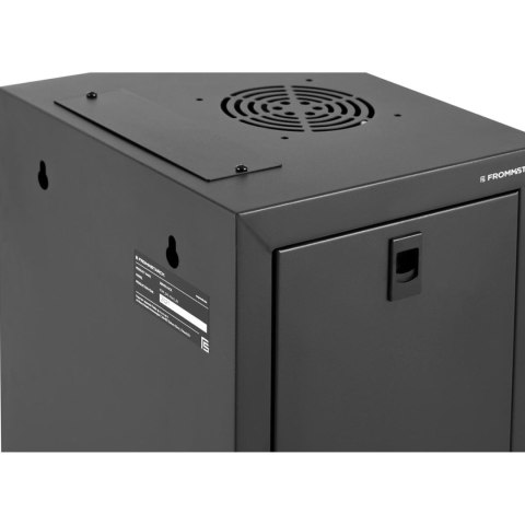 Szafa RACK serwerowa instalacyjna wisząca 10'' 6U IP20 do 60 kg 31x30x35 cm CZARNA Szafa RACK serwerowa instalacyjna wisząca 10'' 6U IP20 do 60 kg 31x30x35 cm CZARNA