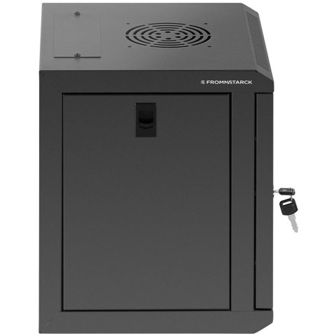 Szafa RACK serwerowa instalacyjna wisząca 10'' 6U IP20 do 60 kg 31x30x35 cm CZARNA Szafa RACK serwerowa instalacyjna wisząca 10'' 6U IP20 do 60 kg 31x30x35 cm CZARNA