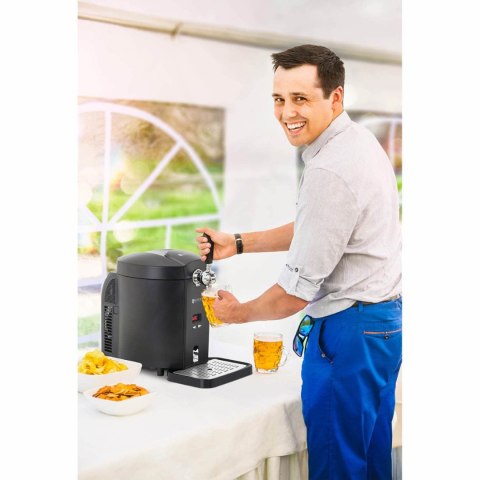 Dozownik nalewak chłodzący do piwa na naboje CO2 keg 5l 2-12 C LED Dozownik nalewak chłodzący do piwa na naboje CO2 keg 5l 2-12 C LED