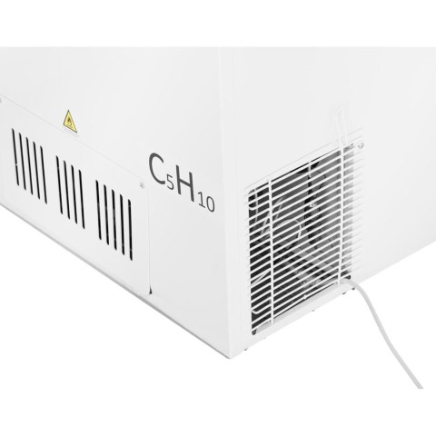 Zamrażarka skrzyniowa zamykana na klucz 4 kosze 560 l -12 do -28 C 135 W Zamrażarka skrzyniowa zamykana na klucz 4 kosze 560 l -12 do -28 C 135 W