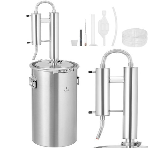 Destylator destylarka ze stali nierdzewnej z alkoholomierzem 35 l Destylator destylarka ze stali nierdzewnej z alkoholomierzem 35 l