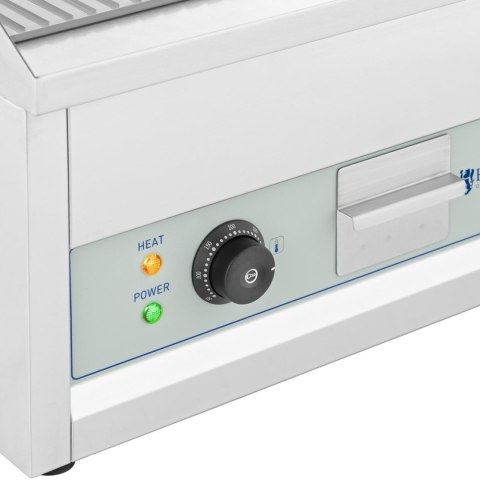Grill elektryczny płyta grillowa ryflowana podwójna 600 x 400 mm 2 x 2500 W Grill elektryczny płyta grillowa ryflowana podwójna 600 x 400 mm 2 x 2500 W