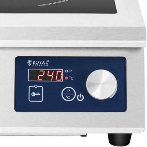 Kuchenka płyta indukcyjna nastawna przenośna śr. 33 cm 5000 W Kuchenka płyta indukcyjna nastawna przenośna śr. 33 cm 5000 W