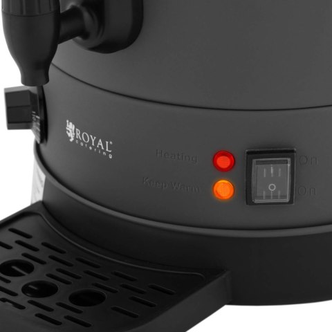 Warnik podgrzewacz do wody z podwójnymi ściankami i ociekaczem 13.5 L 2500 W szary Warnik podgrzewacz do wody z podwójnymi ściankami i ociekaczem 13.5 L 2500 W szary