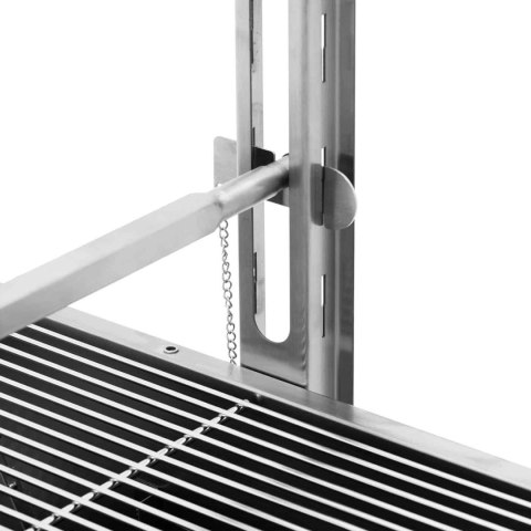 Grill węglowy z rożnem obrotowym elektrycznym do pieczenia prosiaka 13 W 40 kg 137 cm Grill węglowy z rożnem obrotowym elektrycznym do pieczenia prosiaka 13 W 40 kg 137 cm