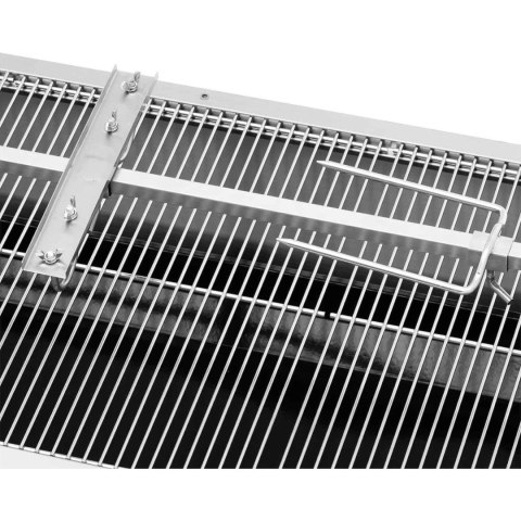 Grill węglowy z rożnem obrotowym elektrycznym do pieczenia prosiaka 13 W 40 kg 137 cm Grill węglowy z rożnem obrotowym elektrycznym do pieczenia prosiaka 13 W 40 kg 137 cm