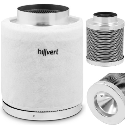 Filtr węglowy z filtrem wstępnym do wentylacji 130 mm 110-272 m3/h Filtr węglowy z filtrem wstępnym do wentylacji 130 mm 110-272 m3/h