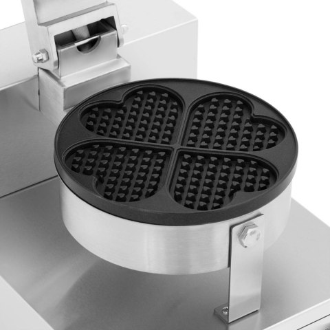 Gofrownica urządzenie do gofrów kształt serca śr. 180 mm 1000 W Gofrownica urządzenie do gofrów kształt serca śr. 180 mm 1000 W