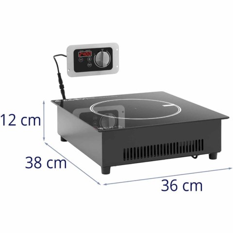 Kuchenka indukcyjna z 1 polem grzewczym pod zabudowę 3500 W