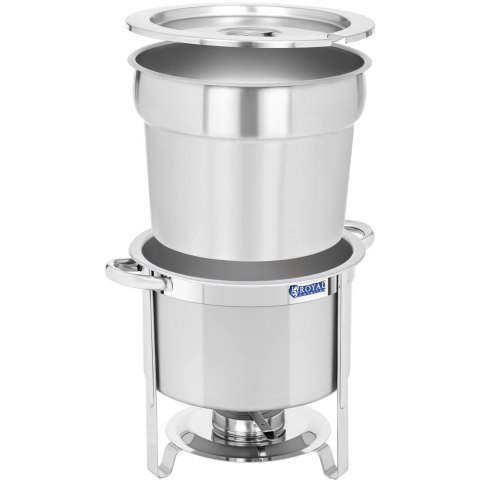 Podgrzewacz do potraw stołowy okrągły na pastę z pokrywą 10.5 l Podgrzewacz do potraw stołowy okrągły na pastę z pokrywą 10.5 l