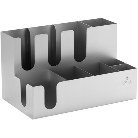 Stojak organizer na kubki wieczka mieszadełka cukier do kawy Stojak organizer na kubki wieczka mieszadełka cukier do kawy