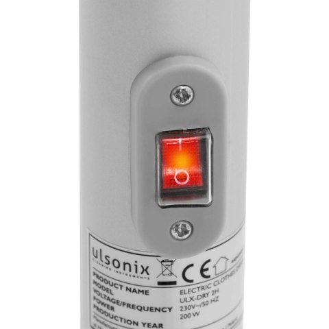 Suszarka do ubrań prania elektryczna 2 poziomy 24 pręty grzewcze 55C 20 kg Suszarka do ubrań prania elektryczna 2 poziomy 24 pręty grzewcze 55C 20 kg