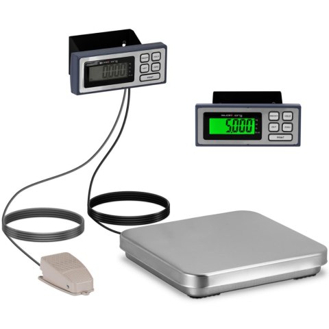 Waga kuchenna spożywcza do pizzy z pedałem nożnym LCD 5 kg / 1 g 32 x 31 cm Waga kuchenna spożywcza do pizzy z pedałem nożnym LCD 5 kg / 1 g 32 x 31 cm