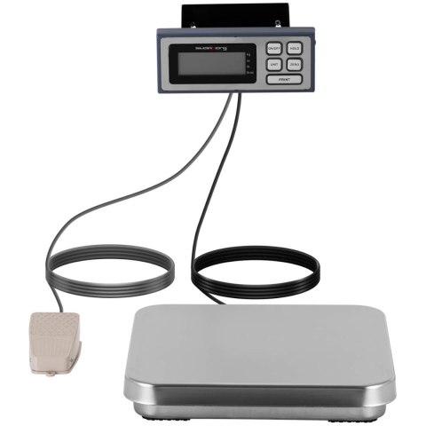 Waga kuchenna spożywcza do pizzy z pedałem nożnym LCD 5 kg / 1 g 32 x 31 cm Waga kuchenna spożywcza do pizzy z pedałem nożnym LCD 5 kg / 1 g 32 x 31 cm
