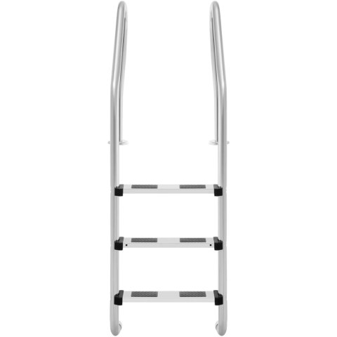 Drabinka do basenu ze stali nierdzewnej 3 stopnie 1600 mm