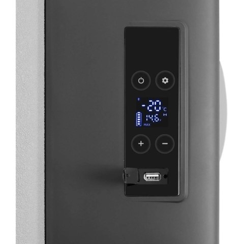 Lodówka samochodowa turystyczna z funkcją mrożenia 12/24 V DC/AC 60 W 20 l