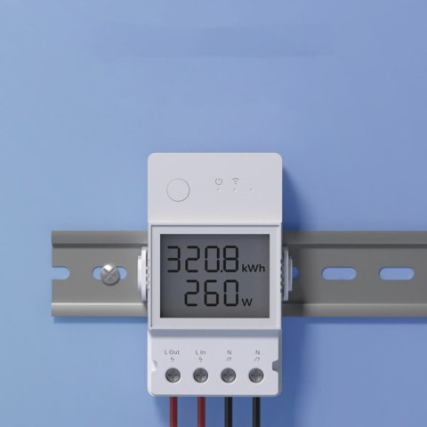 Przekaźnik WiFi z funkcją pomiaru zużycia energii 20A biały POW Elite POWR320D Przekaźnik WiFi z funkcją pomiaru zużycia energii 20A biały POW Elite POWR320D