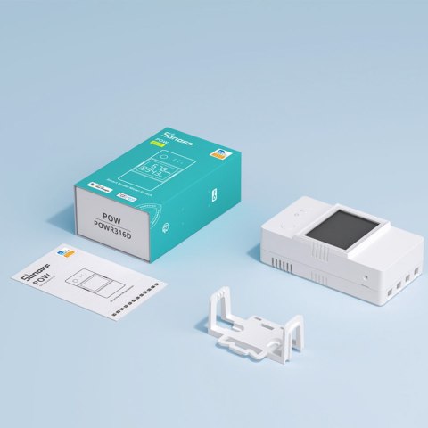 Przekaźnik WiFi z funkcją pomiaru zużycia energii 20A biały POW Elite POWR320D Przekaźnik WiFi z funkcją pomiaru zużycia energii 20A biały POW Elite POWR320D