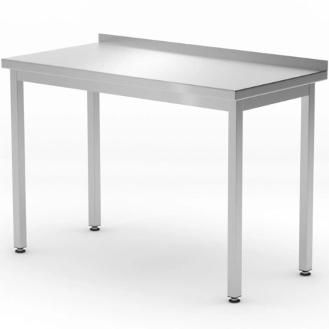 Stół blat roboczy przyścienny z rantem Budget Line STAL 1200 x 600 x 850 mm - Hendi 817216 Stół blat roboczy przyścienny z rantem Budget Line STAL 1200 x 600 x 850 mm - Hendi 817216