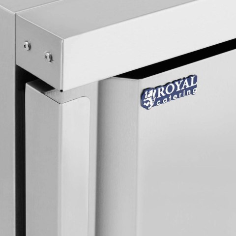 Szafa mroźnicza zamrażarka 3 półki 170 l 215 W - srebrna Szafa mroźnicza zamrażarka 3 półki 170 l 215 W - srebrna