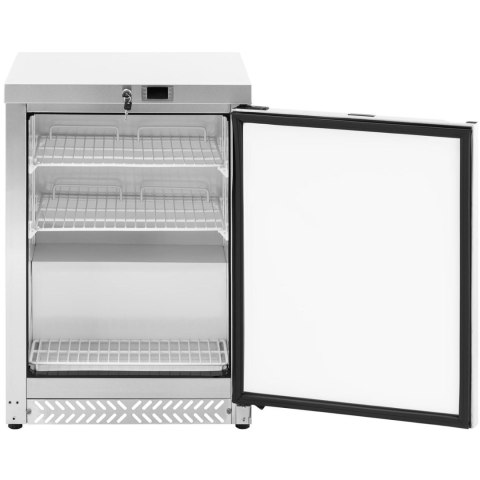 Szafa mroźnicza zamrażarka 3 półki 170 l 215 W - srebrna Szafa mroźnicza zamrażarka 3 półki 170 l 215 W - srebrna