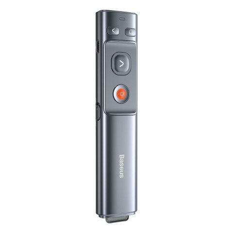Wskaźnik laserowy pilot do prezentacji PC z wbudowanym akumulatorem Orange Dot szary Wskaźnik laserowy pilot do prezentacji PC z wbudowanym akumulatorem Orange Dot szary