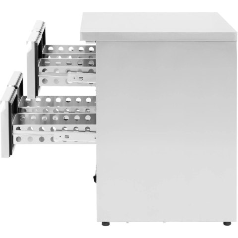 Stół chłodniczy z blatem roboczym 4 szufladami 4 x GN 1/2 220 l 235 W Stół chłodniczy z blatem roboczym 4 szufladami 4 x GN 1/2 220 l 235 W